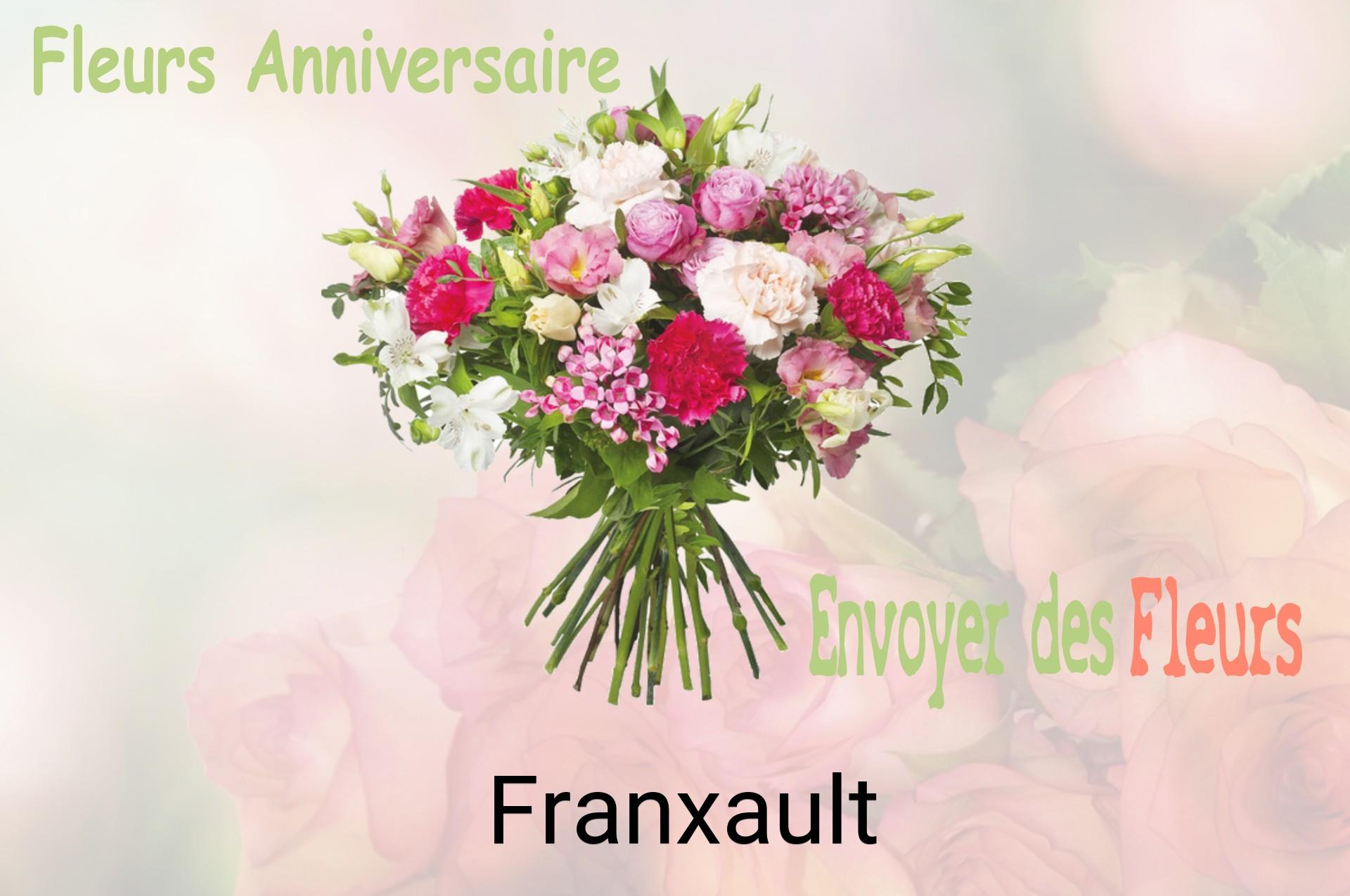 Bouquet de fleurs d’anniversaire livré à Franxault